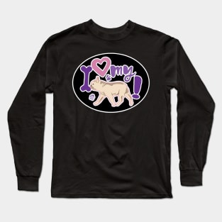 I Love My Frenchie Long Sleeve T-Shirt